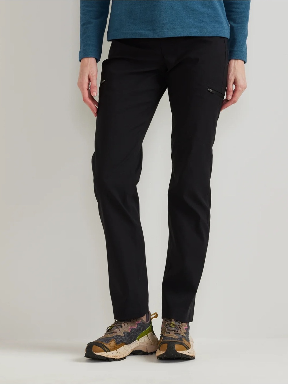 Eddie Bauer Black Women's First Ascent Guide Pro Stretch Pants NWT
